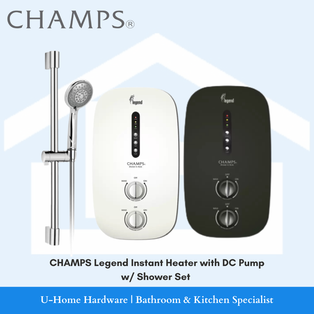 CHAMPS Legend with DC Pump Instant Heater (Hand Shower)