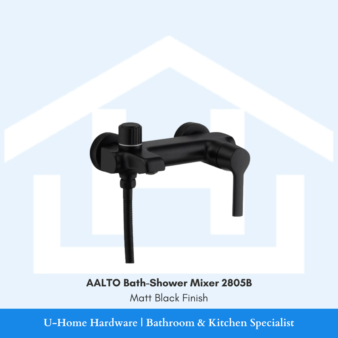 AALTO 2805B Bath Mixer (Matt Black Finish)
