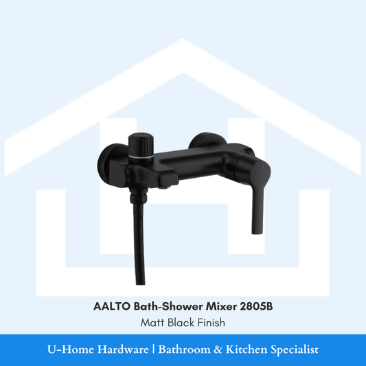 AALTO 2805B Bath Mixer (Matt Black Finish)