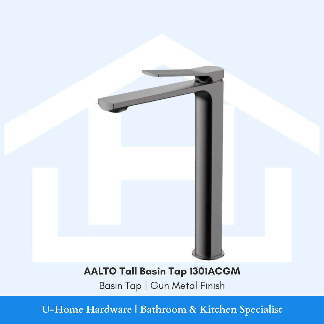 AALTO Tall Basin Tap 1301ACGM (Gun Metal Colour)