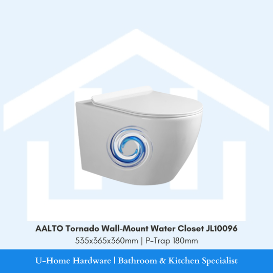 AALTO Tornado Wall-Mount Water Closet JL10096