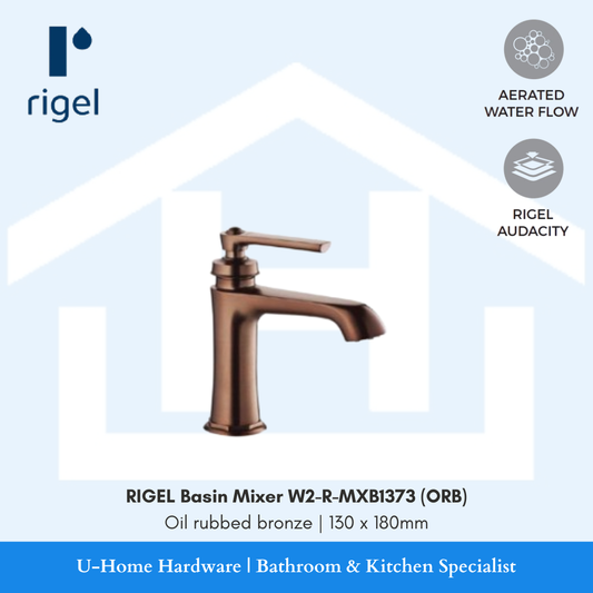 RIGEL Basin Mixer W2-R-MXB1373 (ORB) Oil rubbed bronze
