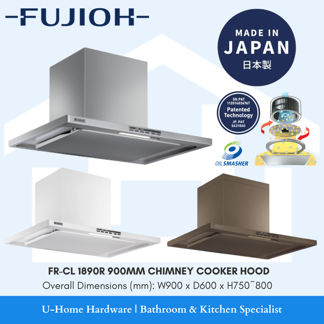 FUJIOH FR-CL 1890R 900MM Chimney Cooker Hood