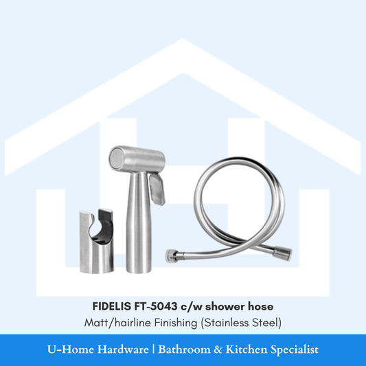 FIDELIS FT-5043 Bidet Spray Set (Matt/hairline Finishing)