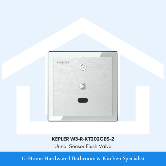 KEPLER W3-K-KT202CES-2 Urinal Sensor Flush Valve