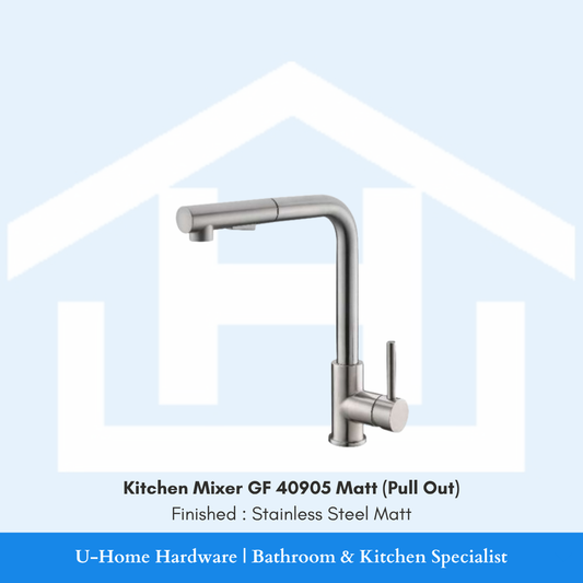 G.FERRETTI Kitchen Mixer GF 40905 Matt (Pull Out)