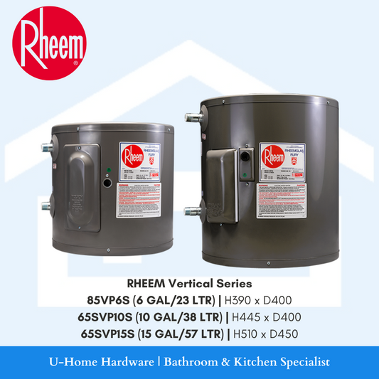 RHEEM 85VP6S / 65SVP10S / 65SVP15S Vertical Storage Heater