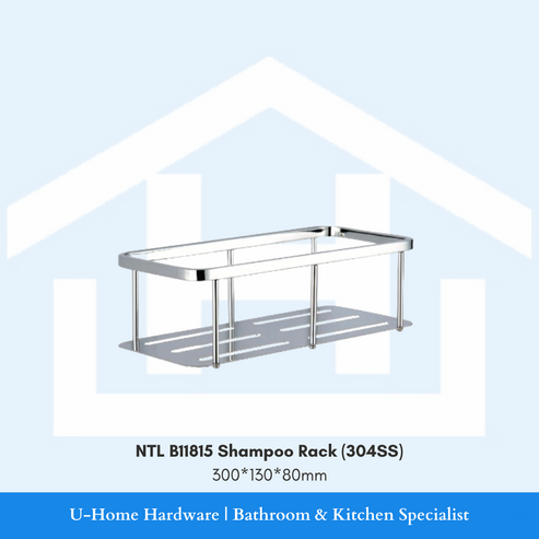 NTL B11815 Shampoo Rack (304 Stainless Steel) – U-Home Hardware