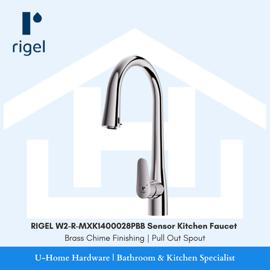 RIGEL MXK1400028PBB Sensor Kitchen Mixer Faucet with pull out function

sensor kitchen taps singapore
