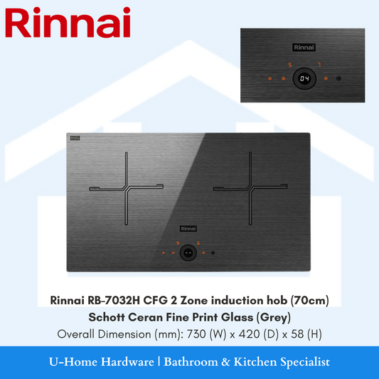 Induction Hob. Induction hob singapore. Rinnai RB-7032H CFB 2 Zone induction hob 70cm. schott ceran fine print glass. rinnai induction hob. rinnai induction hob review. rinnai induction hob rb-7012h-cb. is rinnai induction hob good. rinnai vs fujioh induction hob. rinnai rb-7032h cfg 2 zone induction hob 70cm. rinnai RB-7032H CFG