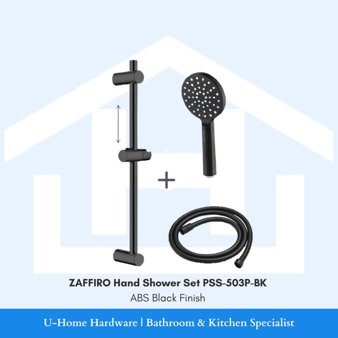 ZAFFIRO Hand Shower Set PSS-503P-BK