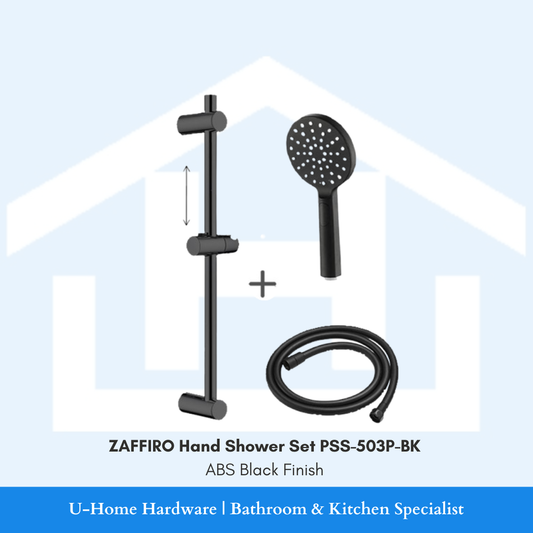 ZAFFIRO Hand Shower Set PSS-503P-BK