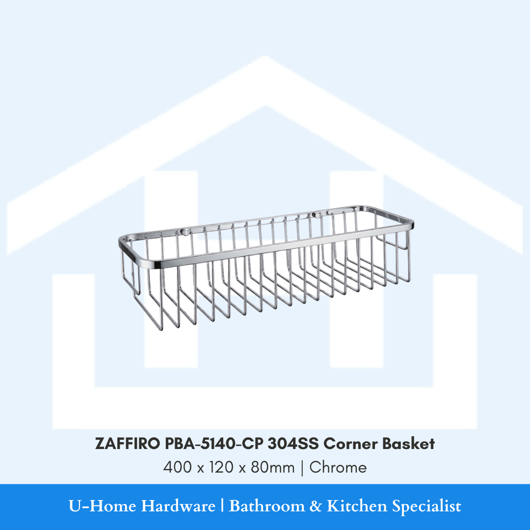 ZAFFIRO PBA-5140-CP 304SS Corner Basket