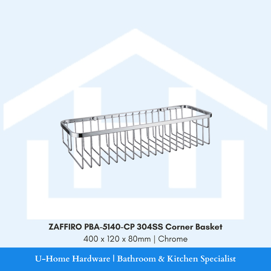ZAFFIRO PBA-5140-CP 304SS Corner Basket