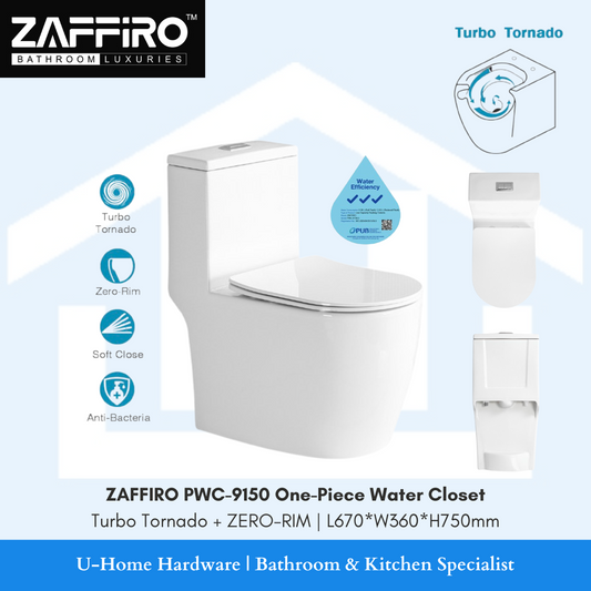 ZAFFIROPWC-9150 Premium Wall Mounted Toilet Bowl | Ideal for Singapore BTO & Condo Bathrooms | Luxury Home Upgrade for HDB & Private Property | European Designer Aesthetics | Space-Maximizing Design for Master En-Suite & Common Bathrooms | Modern Rimless Technology with Hotel-Grade Durability | Water-Efficient Smart Flush System (PUB Approved) | Premium White Ceramic with Anti-Bacterial Glazing | 10-Year Warranty | Property Value-Adding Fixture | Universal Mount Compatible with HDB/Condo Specifications 