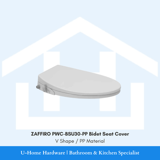 ZAFFIRO PWC-BSU30-PP Bidet Seat Cover 

Soft Closing bIdet Seat cover 