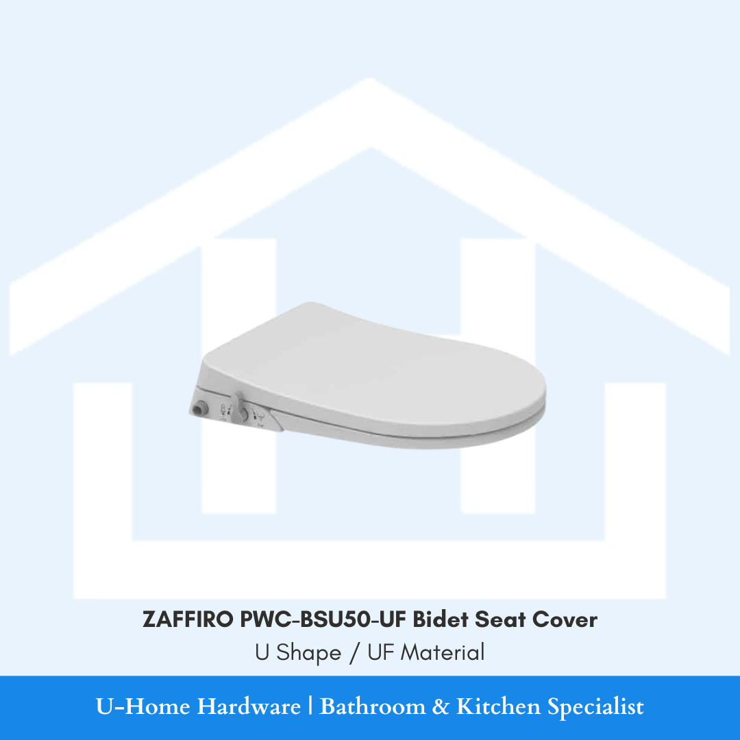 ZAFFIRO PWC-BSU50-UF Bidet Seat Cover (U-Shape)