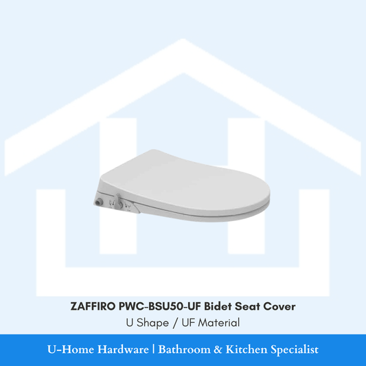 ZAFFIRO PWC-BSU50-UF Bidet Seat Cover (U-Shape)