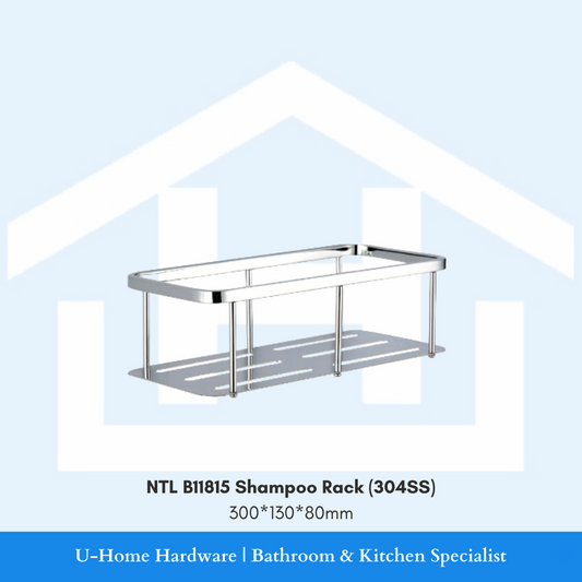 NTL B11815 Shampoo rack. bathroom supply. bathroom sink. bathroom basin. bathroom vanity. bathroom warehouse, bathroom accessories. bathroom shampoo rack. stainless steel shampoo rack. 300mm stainless steel rack. shampoo rack, shampoo rack for bathroom. shampoo rack for shower. shampoo rack price, shampoo rack for sale. shampoo rack caddy, shampoo rack cheap.