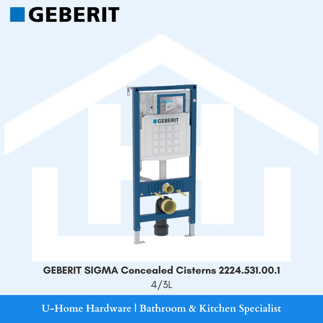 GEBERIT Sigma Concealed Cistern Frame 2224.531.00.1 4L 3L dual flush frame